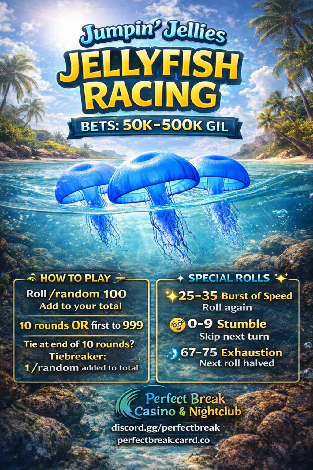 Opening night poster Opening night poster