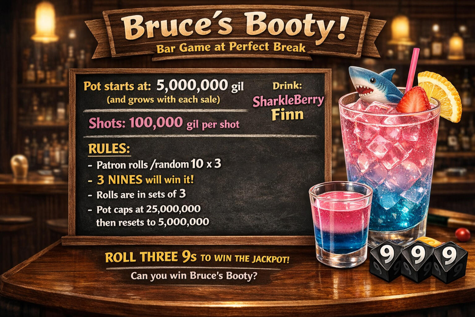 Opening night poster